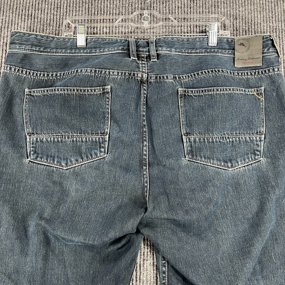 Tommy Bahama Jeans Mens 42x30 Cayman Relaxed Island Fit Dark Blue Denim - Picture 12 of 16